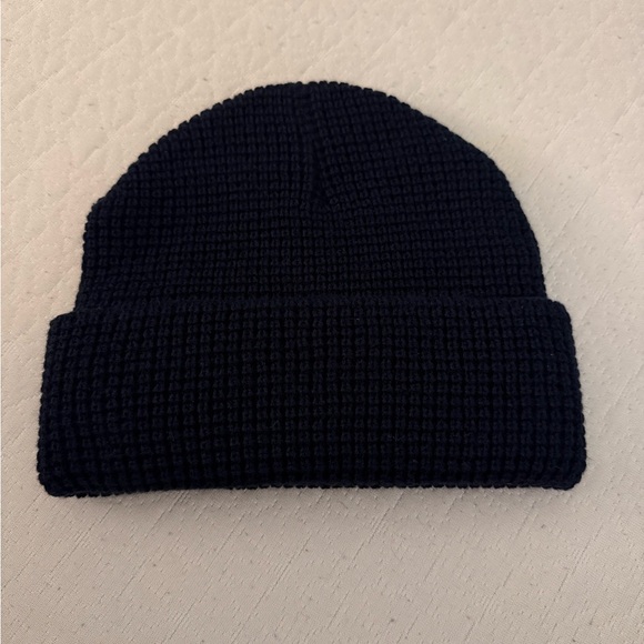 Aime Leon Dore Navy Knit Beanie with Patch - Picture 2 of 2